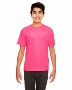 Youth Unisex Cool & Dry Sport Performance Interlock T-Shirt -Jiffyshirts Store 807b757275510d