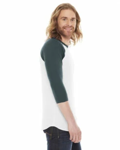 Unisex Poly-Cotton 3/4-Sleeve Raglan T-Shirt -Jiffyshirts Store 81513689c1a406