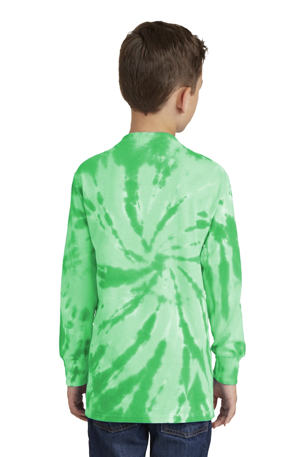 Youth Unisex Tie-Dye Long Sleeve Tee 4 Youth Unisex Tie-Dye Long Sleeve Tee - Image 2