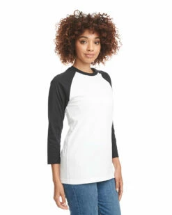 Next Level Unisex CVC 3/4 Sleeve Raglan Baseball T-Shirt -Jiffyshirts Store 8442c329fe3fb8