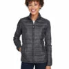 Ladies' Prevail Packable Puffer Jacket -Jiffyshirts Store 85297b78bcbf13