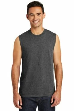 Unisex Core Cotton Sleeveless Tee -Jiffyshirts Store 86366c01a04949