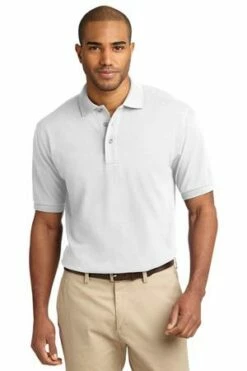 Heavyweight Cotton Pique Polo -Jiffyshirts Store 869443df0bf25d