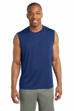 Men's Sleeveless PosiCharge Competitor Tee -Jiffyshirts Store 87543357c42c71