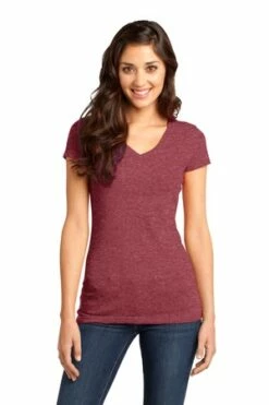 District Ladies' Junior Very Important Tee V-Neck -Jiffyshirts Store 88a0d2a2f6e3eb