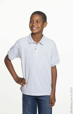 Gildan Youth Unisex 6 Oz., 50/50 Jersey Polo -Jiffyshirts Store 8D83BEE7ECDE27