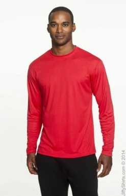 Men's Cooling Performance Long Sleeve T-Shirt -Jiffyshirts Store 8EC2CFF67D9682