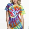 Unisex Short Sleeve Rainbow Cut-Spiral T-Shirt -Jiffyshirts Store 8F4B919625B7DA