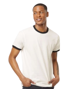 Unisex Fine Jersey Ringer Tee -Jiffyshirts Store 8a4846ac77808b