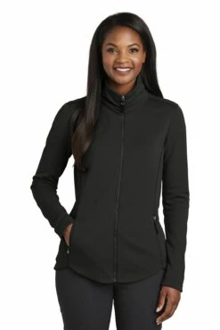 Ladies Collective Smooth Fleece Jacket -Jiffyshirts Store 8a76d4f41094e1