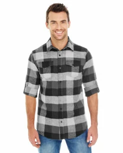 Yarn-Dyed LS Flannel -Jiffyshirts Store 8aa41429774bd6