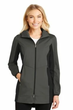 Ladies Active Hooded Soft Shell Jacket -Jiffyshirts Store 8af69d4a250db3