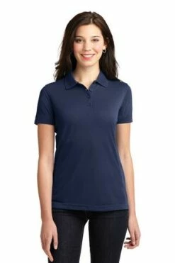 Ladies 5-in-1 Performance Pique Polo -Jiffyshirts Store 8b3894c0f11240