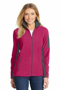 Ladies Summit Fleece Full-Zip Jacket -Jiffyshirts Store 8bdc228c5a54a1