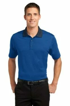 Fine Stripe Performance Polo -Jiffyshirts Store 8c2eafd3c7b867