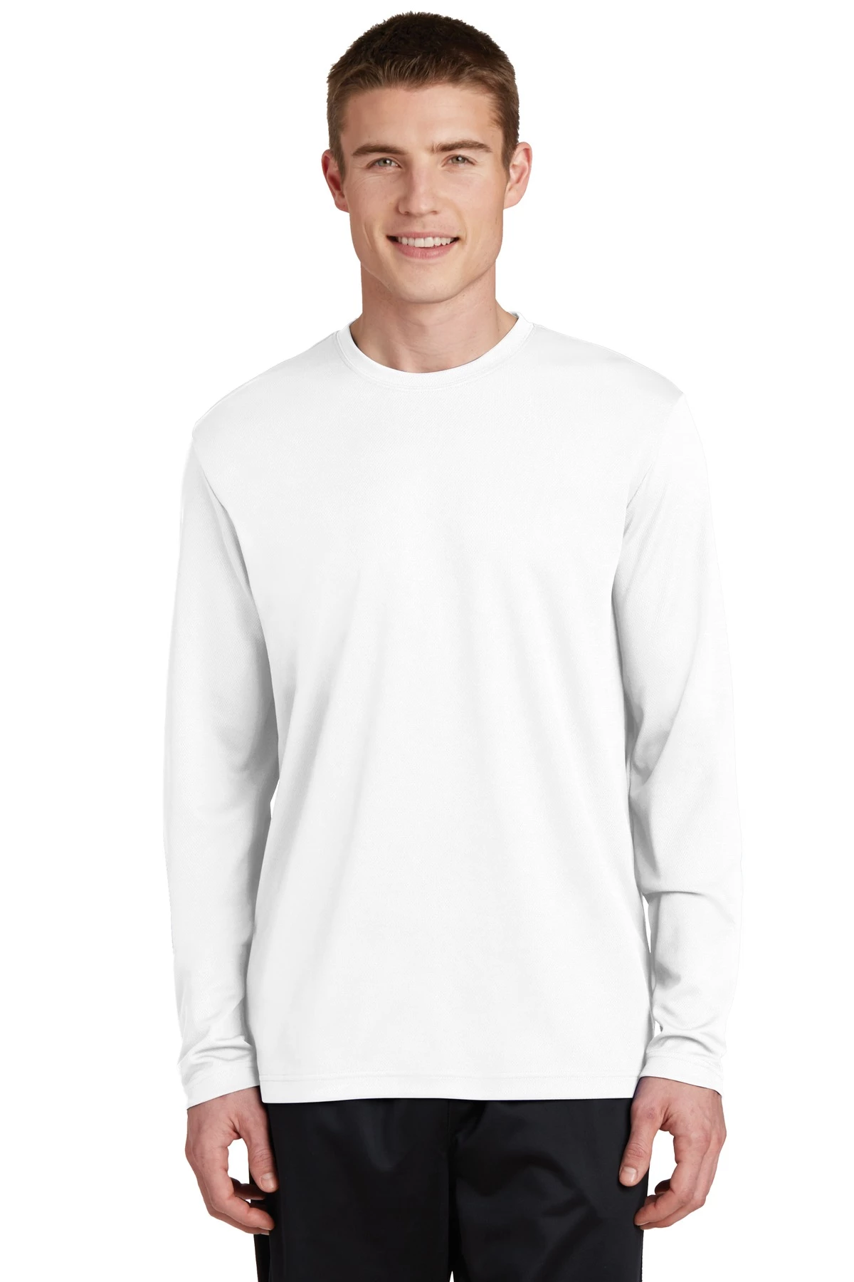 Unisex PosiCharge RacerMesh Long Sleeve Tee 7 Unisex PosiCharge RacerMesh Long Sleeve Tee - Image 5