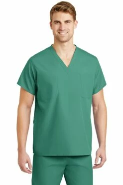 Unisex Reversible V-Neck Scrub Top