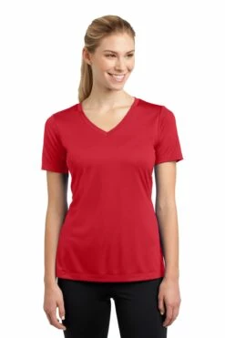 Ladies PosiCharge Competitor V-Neck Tee -Jiffyshirts Store 8e95fd285b161f