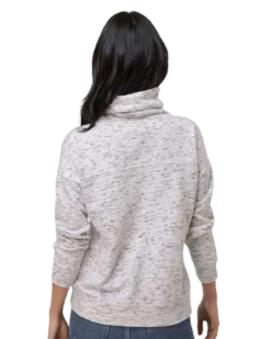 Ladies' Melange Fleece Cowl Neck Sweatshirt 11 Ladies' Melange Fleece Cowl Neck Sweatshirt -Jiffyshirts Store 8eac4bf1523f01