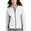 Ladies Two-Tone Soft Shell Jacket -Jiffyshirts Store 8fd26c23b0259f