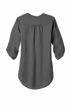 Ladies 3/4-Sleeve Tunic Blouse -Jiffyshirts Store 93e85147f84d36