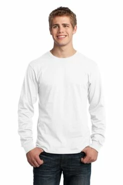 Unisex Long Sleeve Core Cotton Tee -Jiffyshirts Store 95282192cfb38a