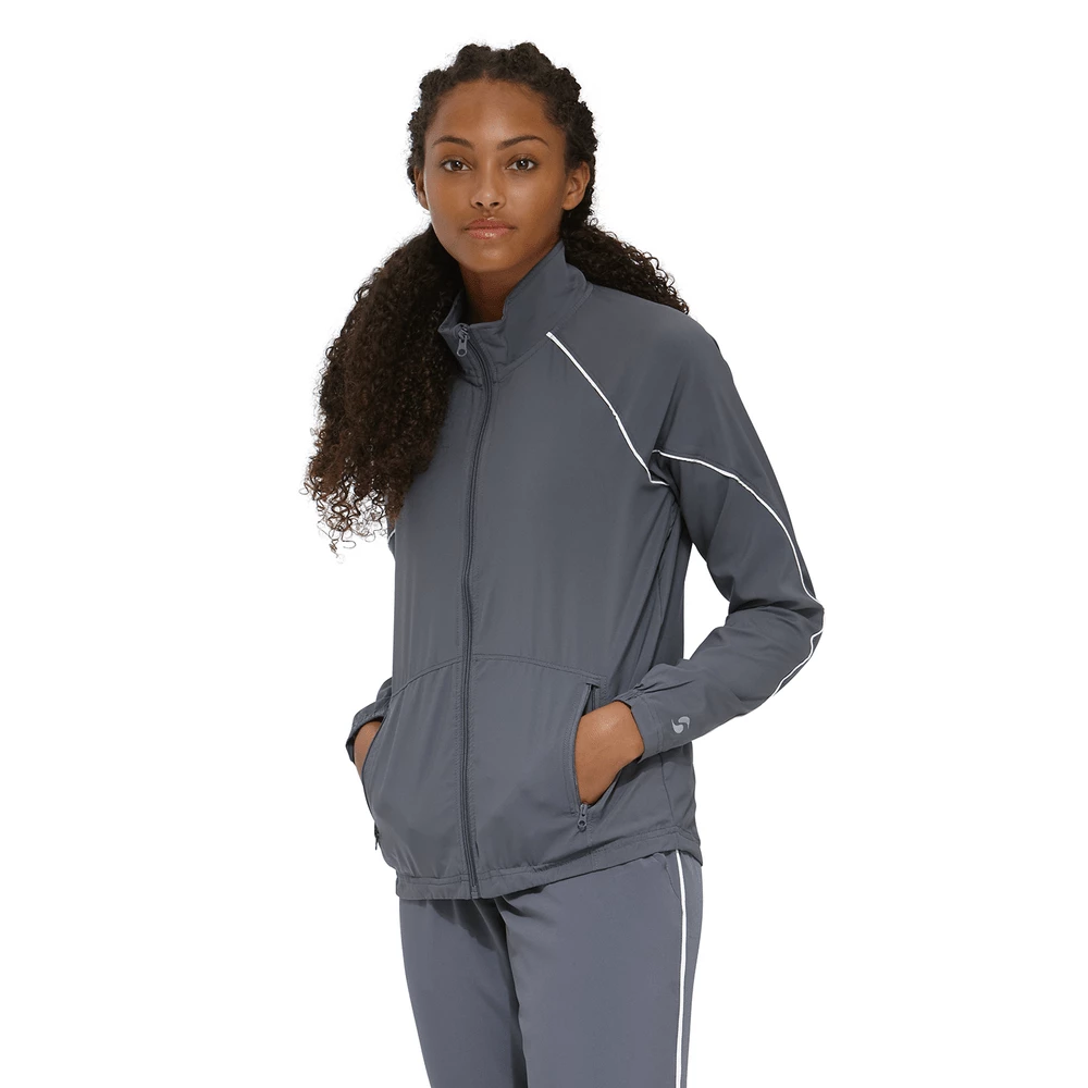 Women's Junior Fit Game Time Warm Up Jacket 6 Women's Junior Fit Game Time Warm Up Jacket - Image 4