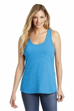 District Ladies' V.I.T. Gathered Back Tank -Jiffyshirts Store 975ed438076d22