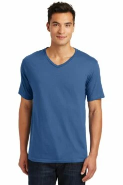 District Unisex Perfect Weight V-Neck Tee -Jiffyshirts Store 97c5acd03af45f