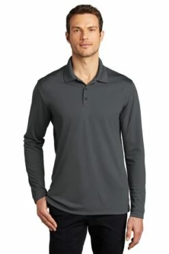 Dry Zone UV Micro-Mesh Long Sleeve Polo -Jiffyshirts Store 984d8d7a72ebf3
