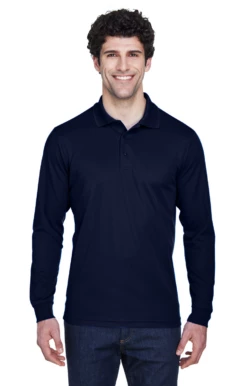 Men's Tall Pinnacle Performance Long-Sleeve Piqué Polo 11 Men's Tall Pinnacle Performance Long-Sleeve Piqué Polo -Jiffyshirts Store 98d1a10644b1f6