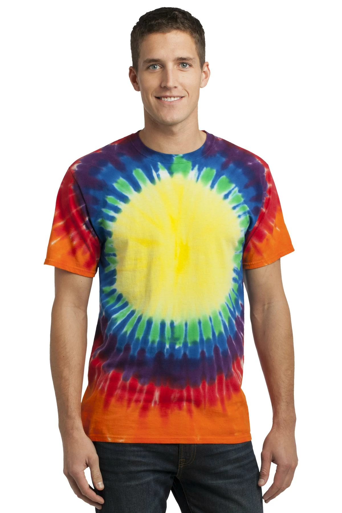 Unisex Window Tie-Dye Tee 3 Unisex Window Tie-Dye Tee