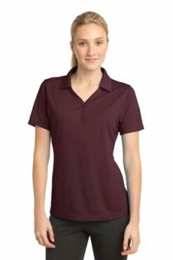 Ladies PosiCharge Micro-Mesh Polo -Jiffyshirts Store 99ea8d6c520a4a