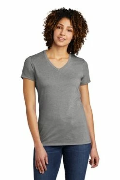 Women's Tri-Blend V-Neck Tee -Jiffyshirts Store 9a27fe5495a15f