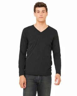 Unisex Jersey Long-Sleeve V-Neck T-Shirt -Jiffyshirts Store 9adb1b5e055044