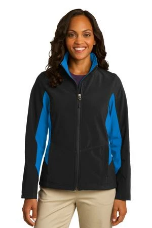Ladies Core Colorblock Soft Shell Jacket 9 Ladies Core Colorblock Soft Shell Jacket - Image 7