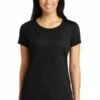 Ladies PosiCharge Competitor Cotton Touch Scoop Neck Tee