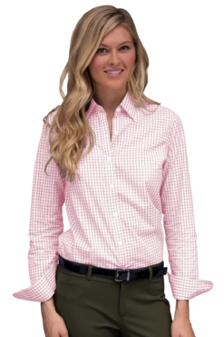 Women’s Easy-Care Gingham Check Shirt
