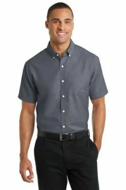 Short Sleeve SuperPro Oxford Shirt