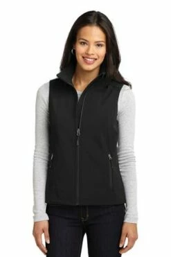 Ladies Core Soft Shell Vest -Jiffyshirts Store 9f6d54e8e9c0ed