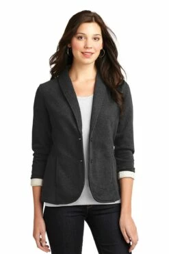 Ladies Fleece Blazer 12 Ladies Fleece Blazer -Jiffyshirts Store 9f7e226a92c398