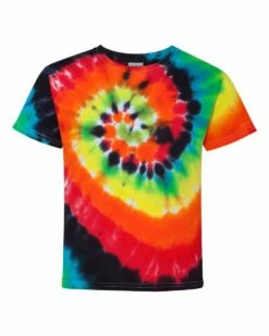 Youth Unisex Multi-Color Spiral T-Shirt -Jiffyshirts Store 9fb9735dc2a298