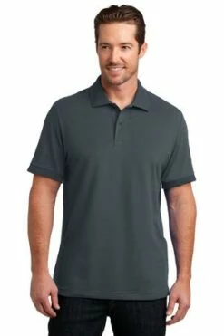 District Men's Stretch Pique Polo