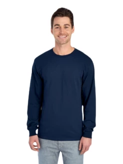 FRUIT OF THE LOOM Adult Unisex 5 Oz. HD Cotton™ Long-Sleeve T-Shirt