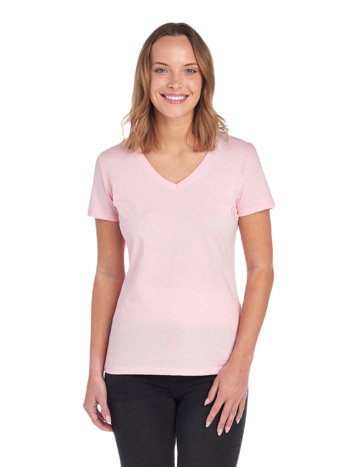 FRUIT OF THE LOOM Ladies' 5 Oz. HD Cotton™ V-Neck T-Shirt 12 FRUIT OF THE LOOM Ladies' 5 Oz. HD Cotton™ V-Neck T-Shirt - Image 10