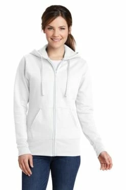 Ladies Core Fleece Full-Zip Hooded Sweatshirt 20 Ladies Core Fleece Full-Zip Hooded Sweatshirt -Jiffyshirts Store a138a6a9f6184f