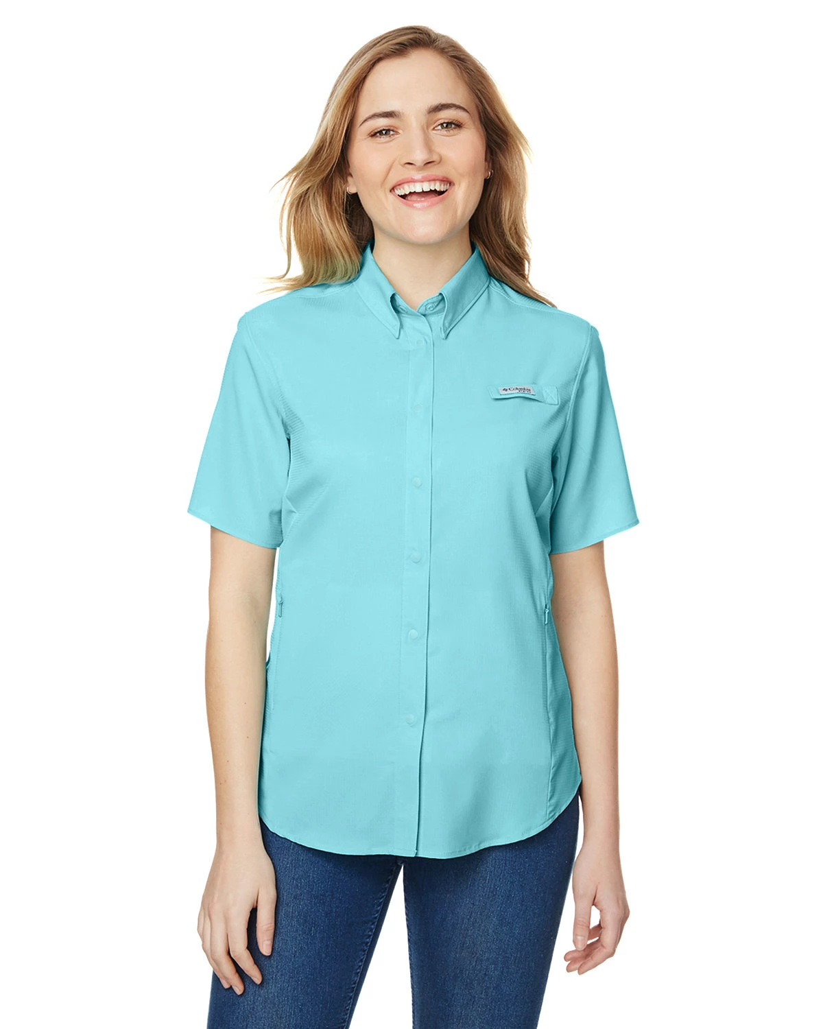 Columbia Ladies' Tamiami™ II Short-Sleeve Shirt 8 Columbia Ladies' Tamiami™ II Short-Sleeve Shirt - Image 6