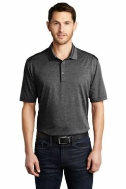 Adult Unisex Shadow Stripe Polo