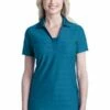 Ladies Horizontal Texture Polo -Jiffyshirts Store a46f5557346fa0
