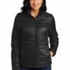 Ladies Packable Puffy Jacket -Jiffyshirts Store a493717447a6c1